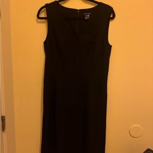 Club Monaco Classic Black Midi Dress